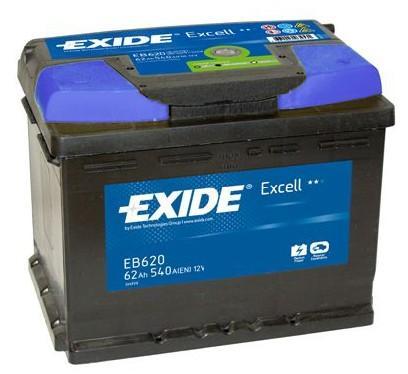 Batería (de coche) EXIDE 62.0 - ref. EB620